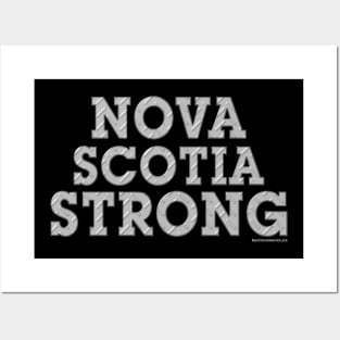 Nova Scotia Strong Metal Plate Posters and Art
